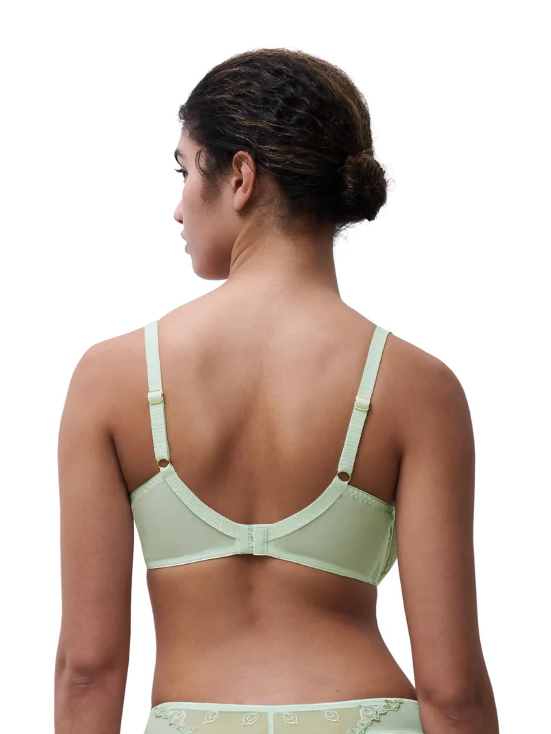 Chantelle - Champs Elysees Very Covering Underwired Bra Green Powder
