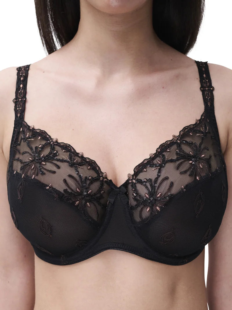 Chantelle - Champs Elysees 3 Part Bra Dazzling Black