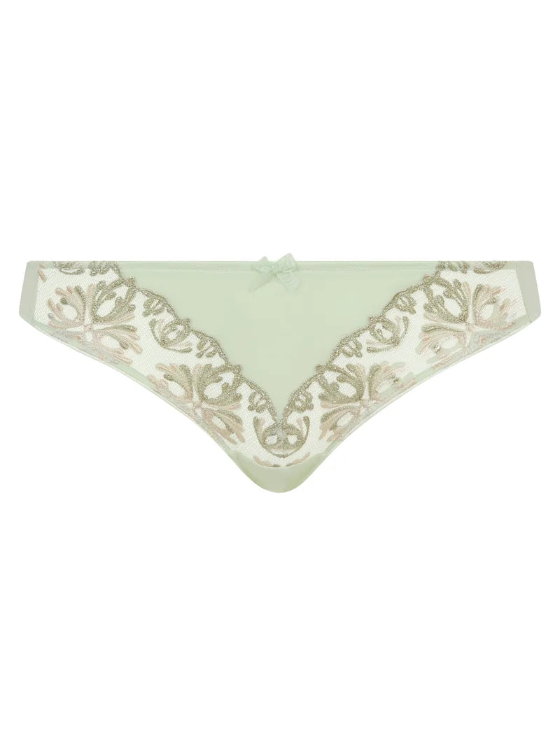 Chantelle - Champs Elysees Brazilian Brief Green Powder