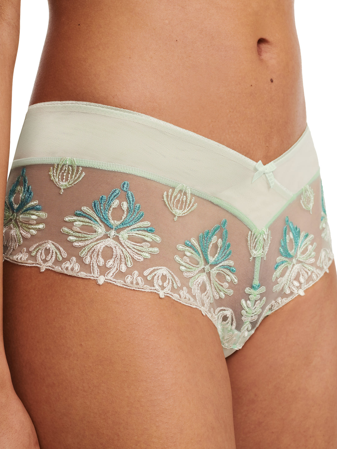 Chantelle - Champs Elysees Shorty Verde Giglio Multicolor