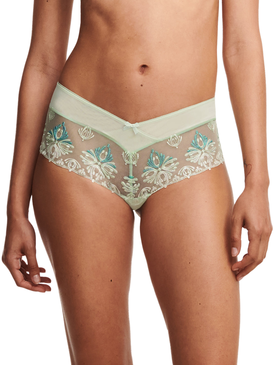 Chantelle - Champs Elysees Shorty Green Lily Mehrfarbig