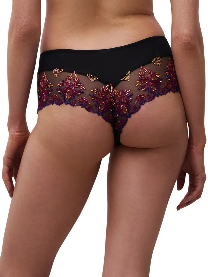Chantelle - Champs Elysees Revealing Shorty Black Jewels