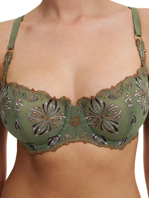 Chantelle - Champs Elysees Balconette Bra Kiwi Multico