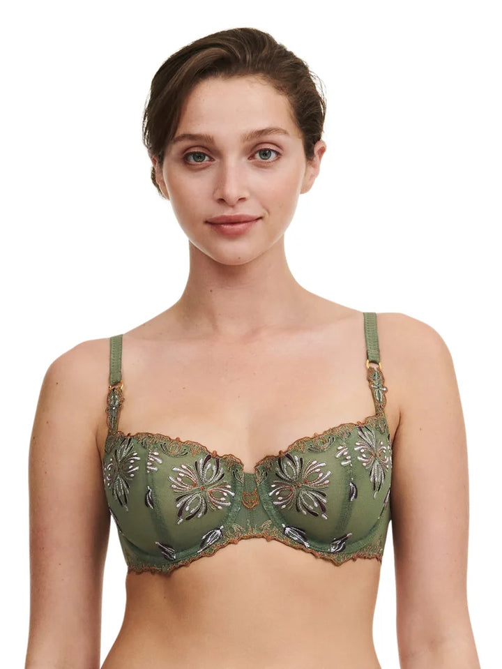 Chantelle - Champs Elysees Balconette Bra Kiwi Multico
