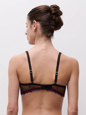Chantelle - Champs Elysees Balconette Bra Black Jewels