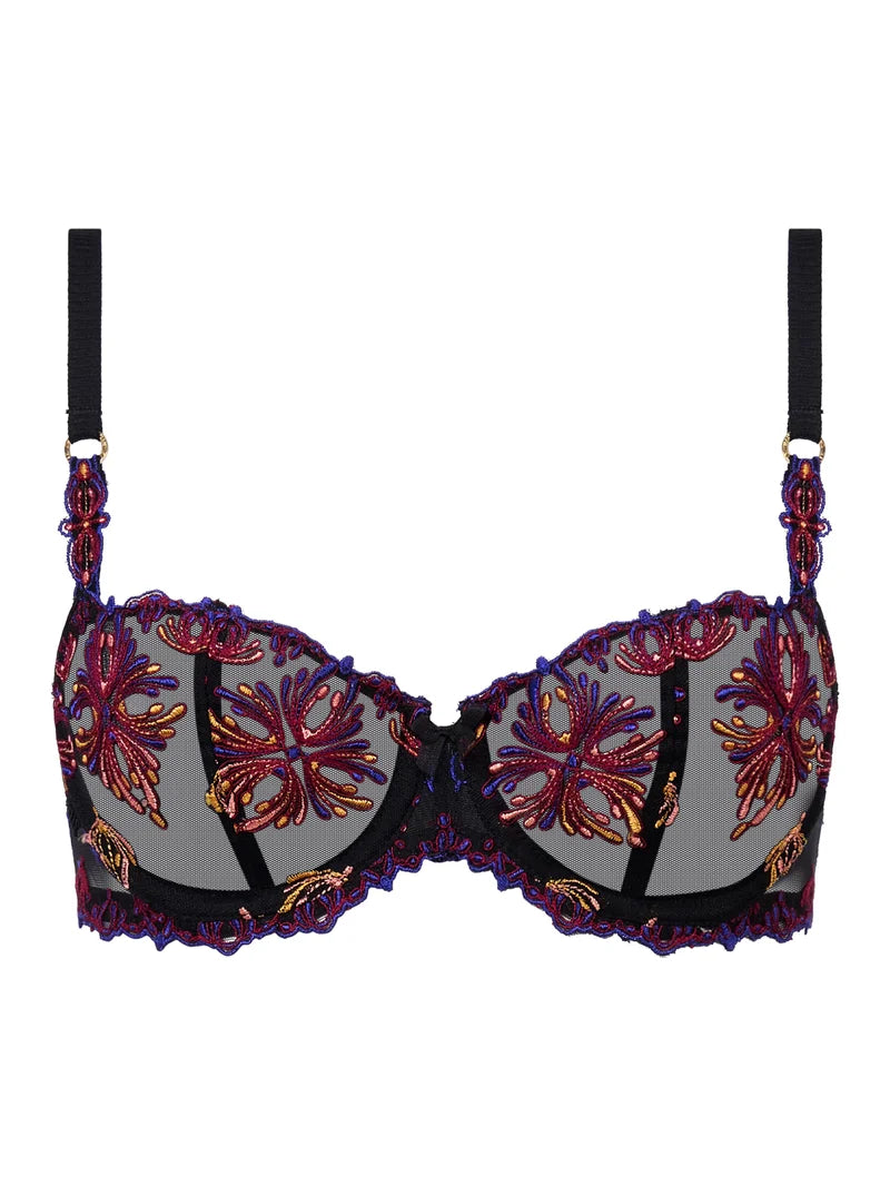 Chantelle - Champs Elysees Balconette Bra Black Jewels