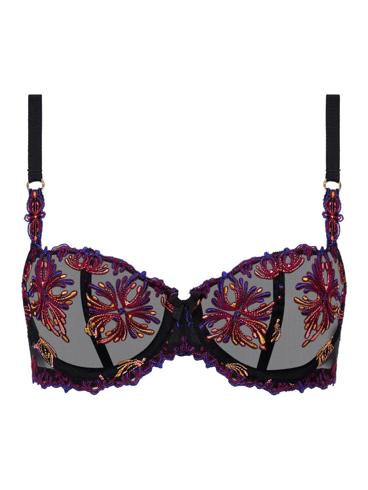 Chantelle - Champs Elysees Balconette Bra Black Jewels