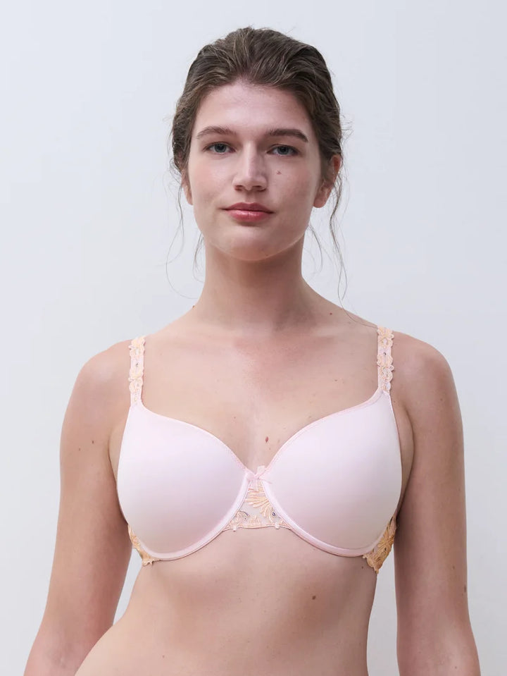 Chantelle - Champs Elysees Memory Foam T-Shirt Bra Nymphea Pink Multico