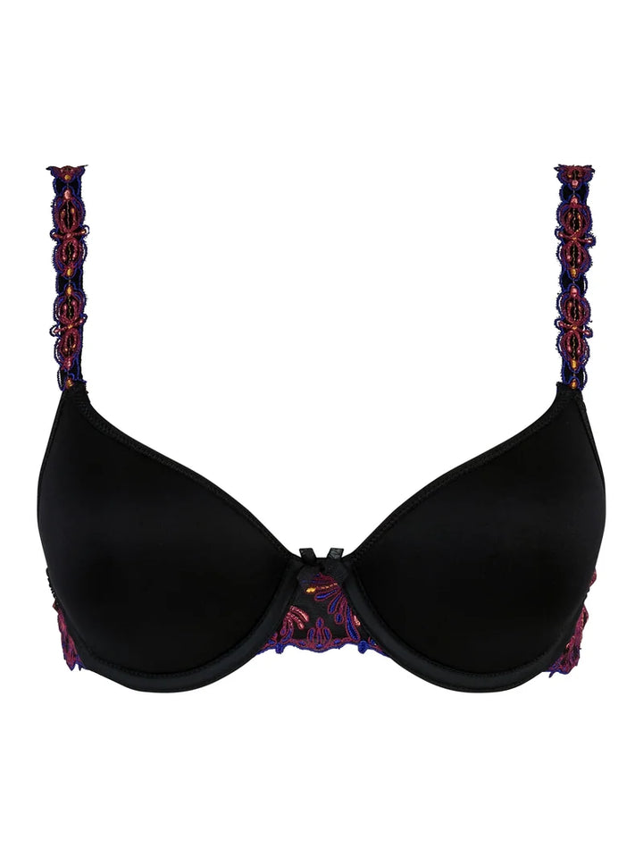 Chantelle - Champs Elysees Memory Foam T-Shirt Bra Black Jewels