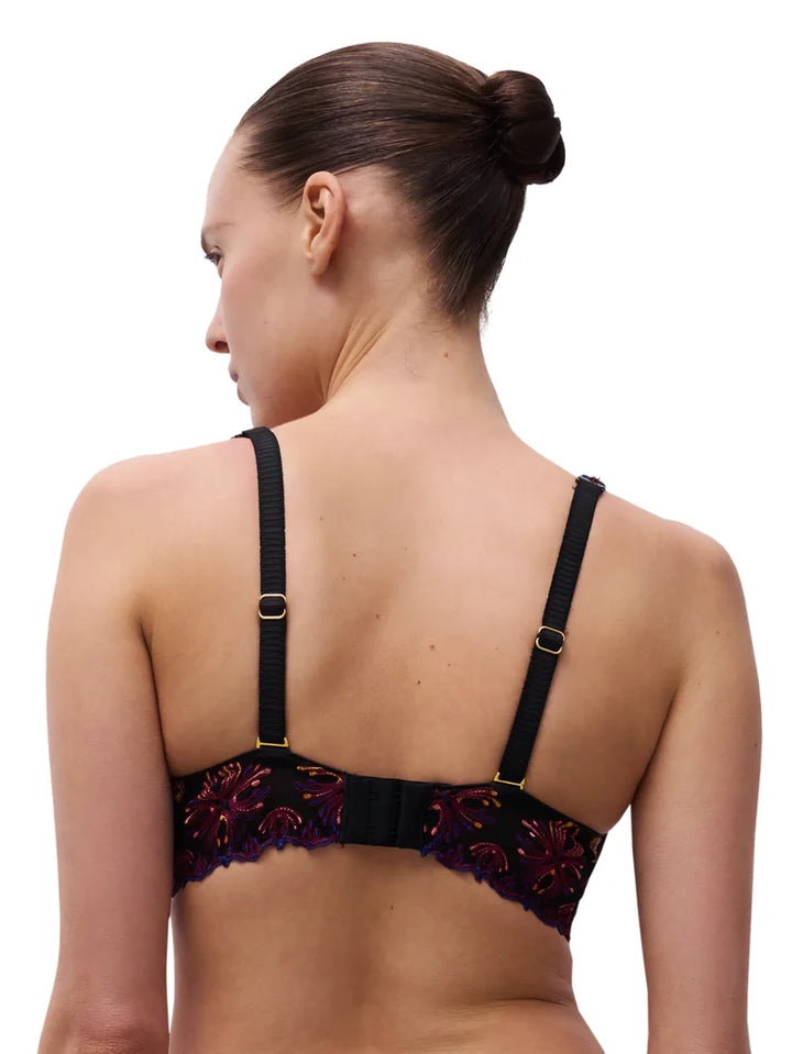 Chantelle - Champs Elysees Memory Foam T-Shirt Bra Black Jewels
