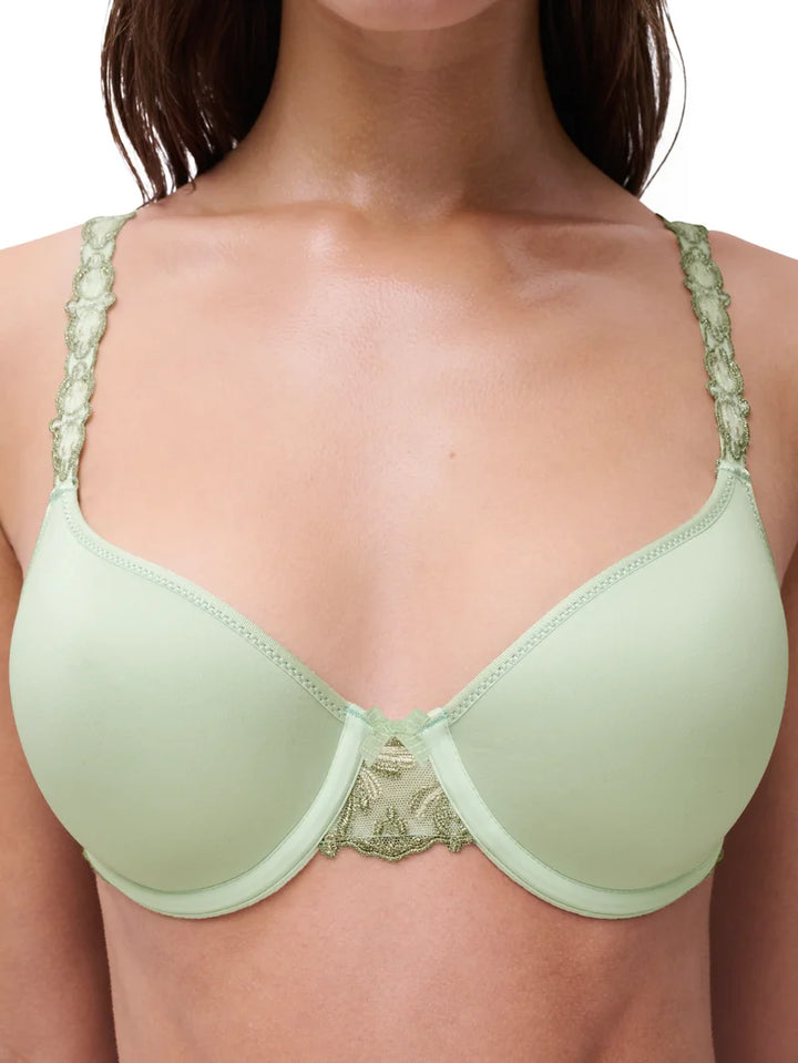 Chantelle - Champs Elysees Memory Foam T-Shirt Bra Green Powder
