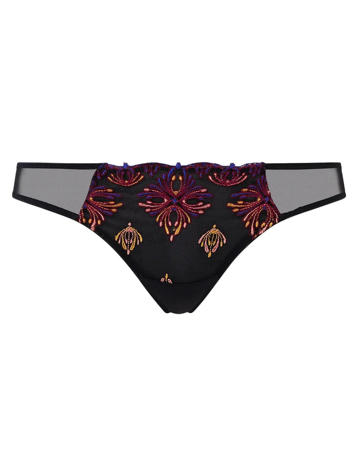 Chantelle - Champs Elysees Tanga Black Jewels