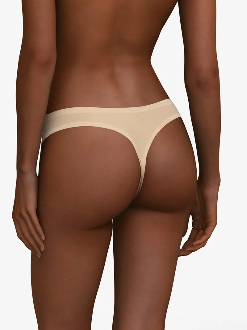 Chantelle - Softstretch Thong Packs X3 Nude Sand