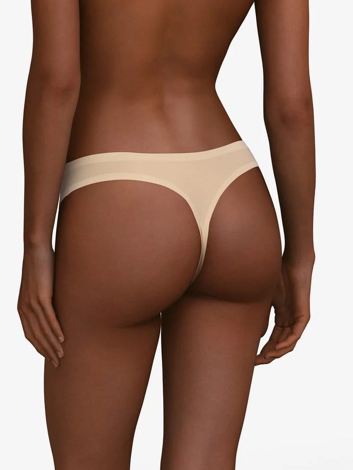 Chantelle - Softstretch Thong Packs X3 Nude Sand