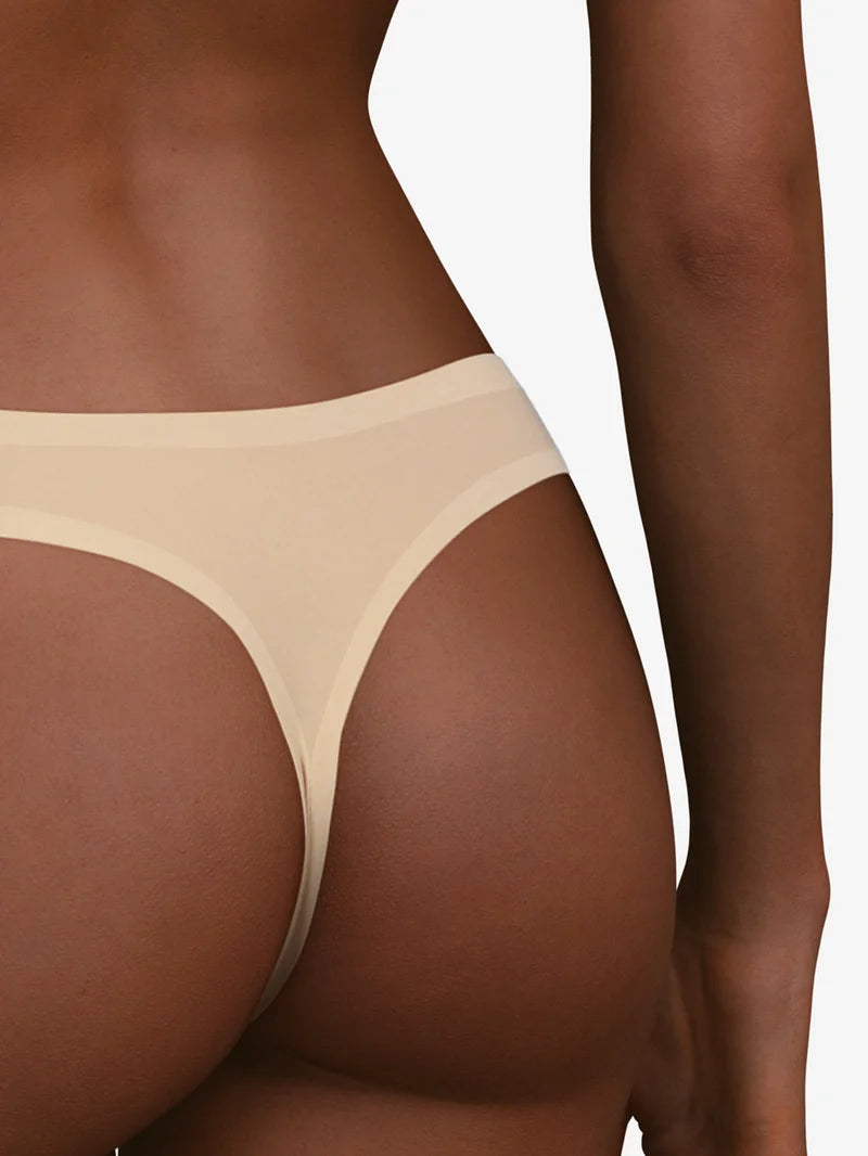 Chantelle - Softstretch Thong Packs X3 Nude Sand