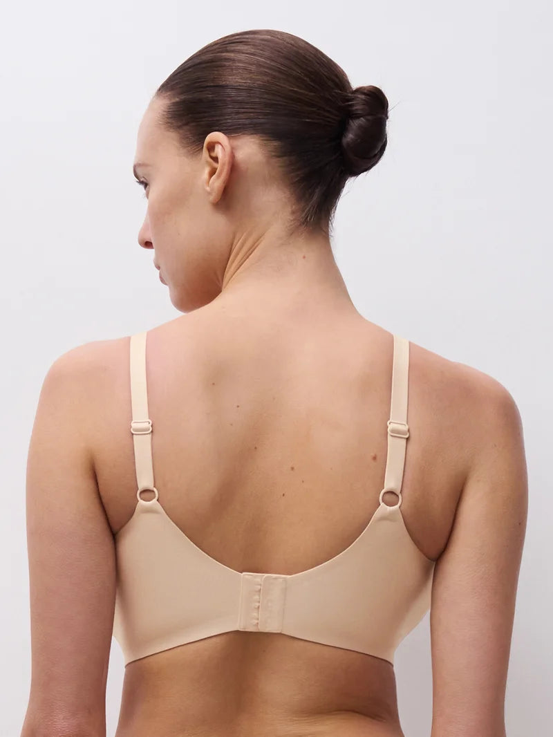 Chantelle - Softstretch Power Plunge Wireless Bra Golden Beige