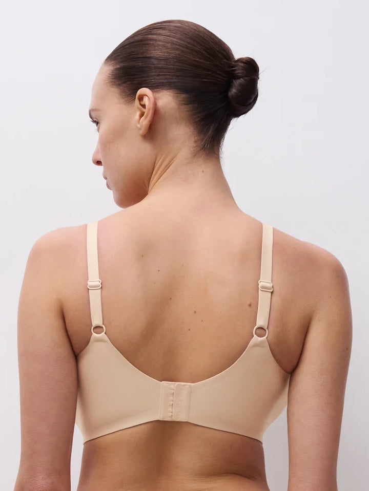Chantelle - Softstretch Power Plunge Wireless Bra Golden Beige