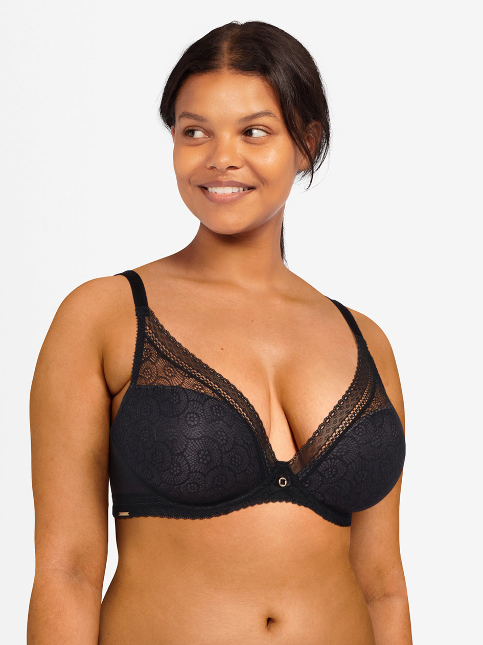 Chantelle - Soutien-gorge plongeant Festivite Noir