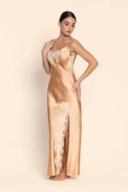 Lise Charmel - Splendeur Soie Long Nighty Splendeur Peche
