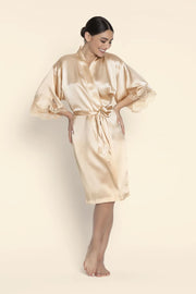 Lise Charmel - Splendeur Soie Mid-Length Negligee Gown Aurore
