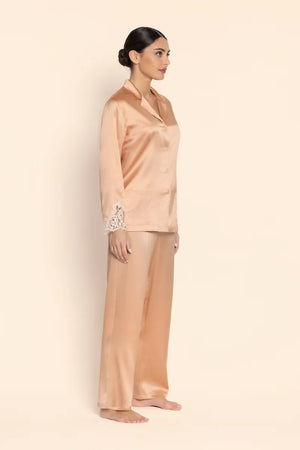 Lise Charmel - Splendeur Soie Pyjamas Jacket Splendeur Peche