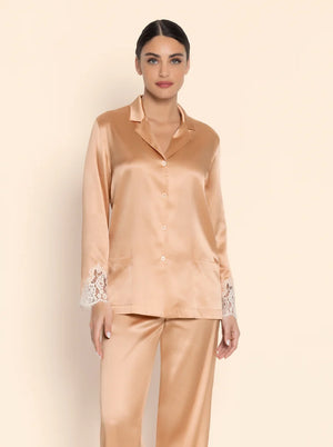 Lise Charmel - Splendeur Soie Pyjamas Jacket Splendeur Peche