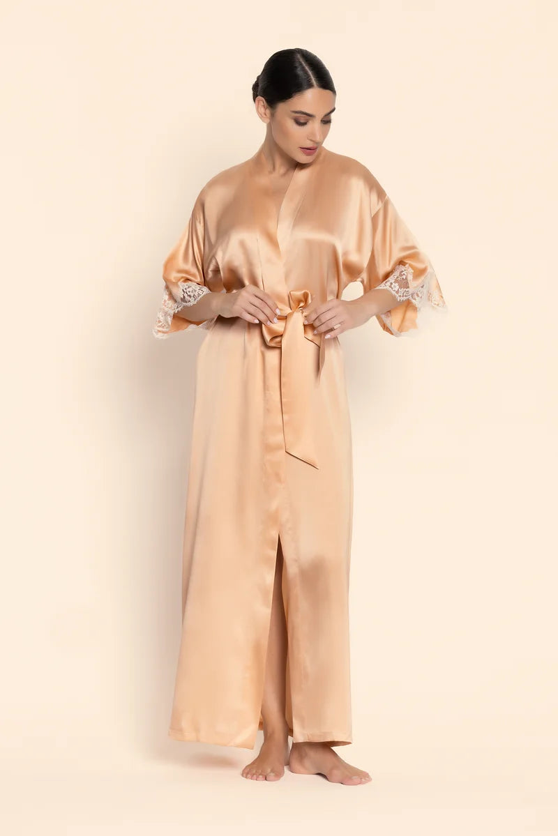 Lise Charmel - Splendeur Soie Long Robe Splendeur Peche