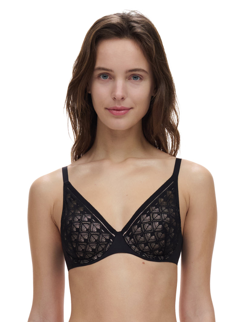 Chantelle - Ace Covering Memory Bra Black
