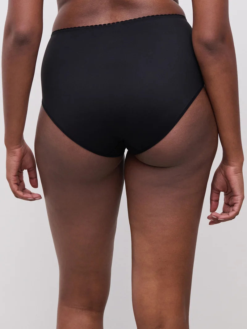 Chantelle - Easy Support High-Waisted Support Full Brief Black