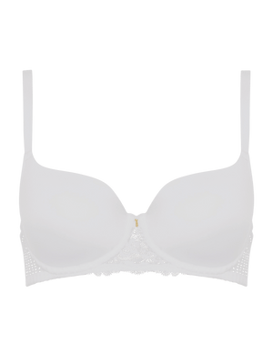 Chantelle EasyFeel - Marilyn Underwired Covering Bra White Full Cup Bra Chantelle EasyFeel 