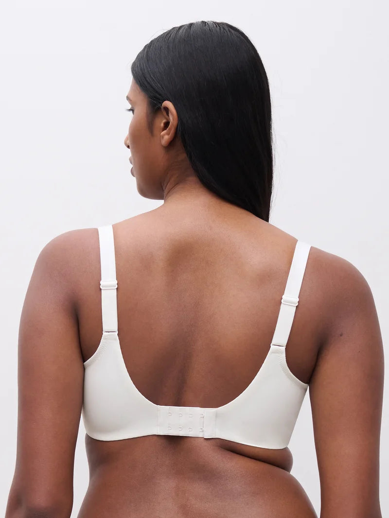 Chantelle - Floral Touch Very Covering Underwired Bra Milk