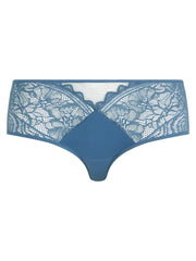 Chantelle Easyfeel - Floral Touch Covering Shorty Jeans Blue