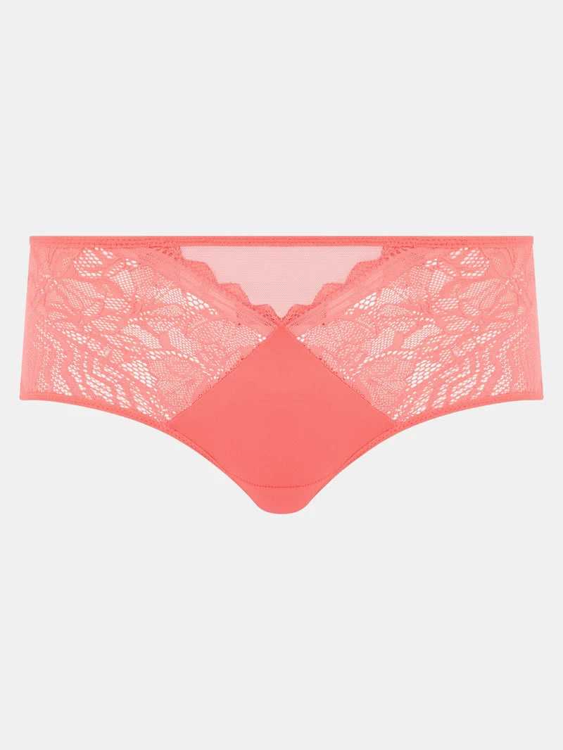Chantelle - Floral Touch Covering Shorty Coral