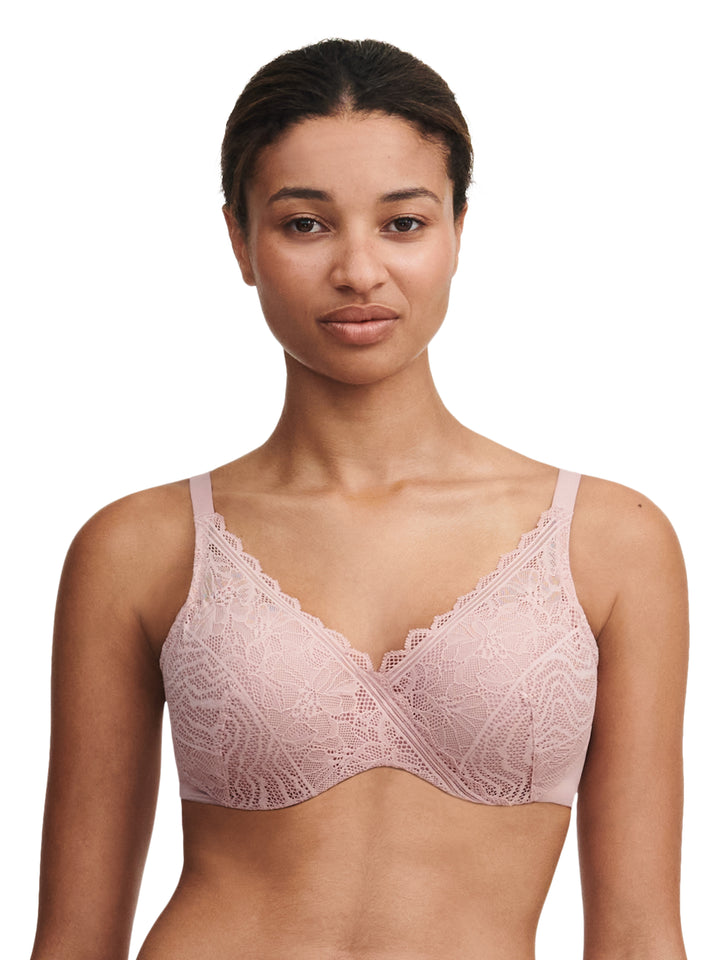 Chantelle Easyfeel - Floral Touch Covering Memory Bra English Rose