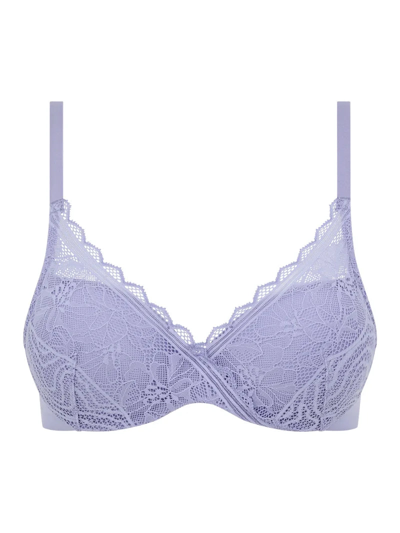 Chantelle EasyFeel - Floral Touch Covering Memory Bra Thistle