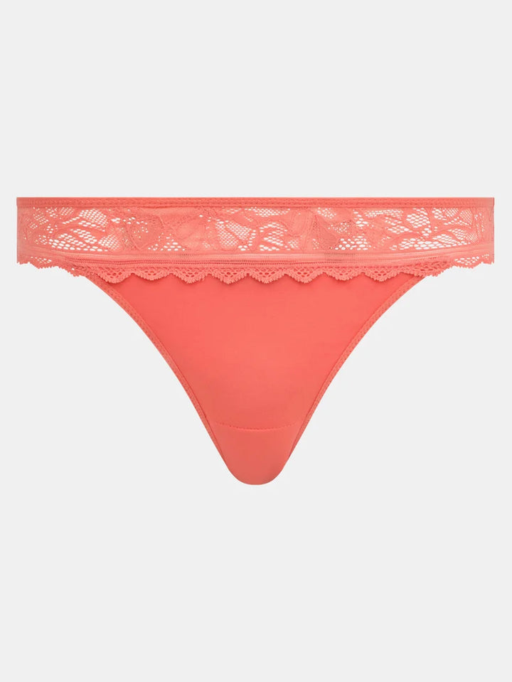 Chantelle EasyFeel - Floral Touch Tanga Coral