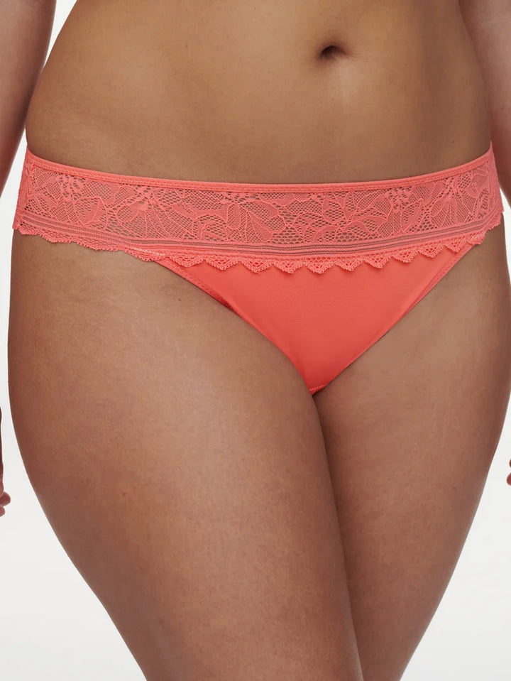 Chantelle EasyFeel - Floral Touch Tanga Coral
