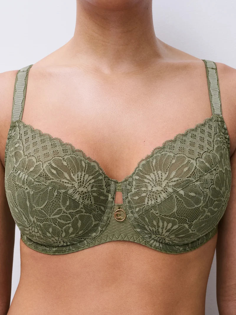 Chantelle - Sublime Very Covering Underwired Bra Army Khaki
