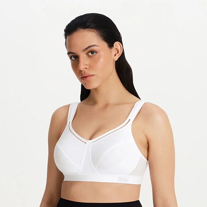 Shock Absorber - Classic Support Sports Bra White