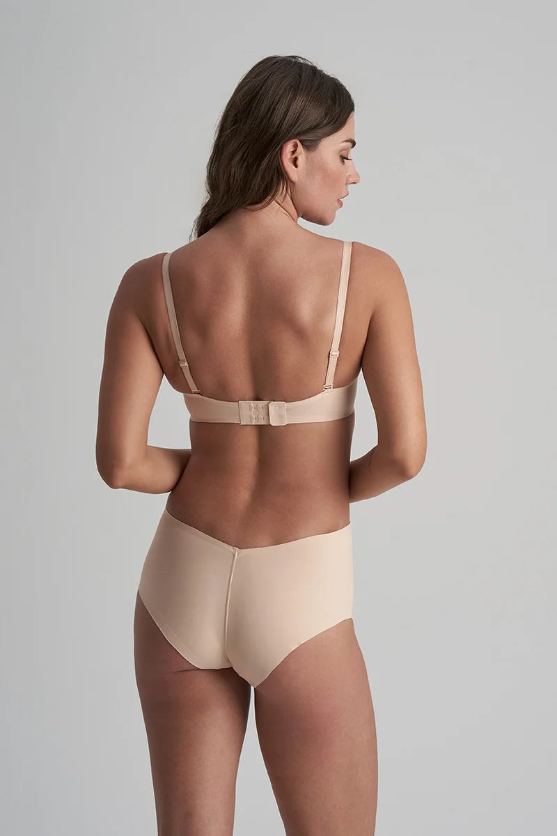 ByeBra - Low Back Shapewear (Light Support) Deep Plunge Strapless Bra Beige
