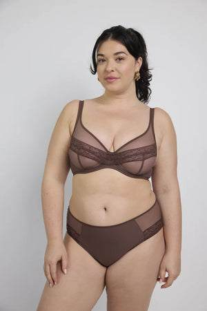 Lejaby - Nudite High Brief Espresso Dust