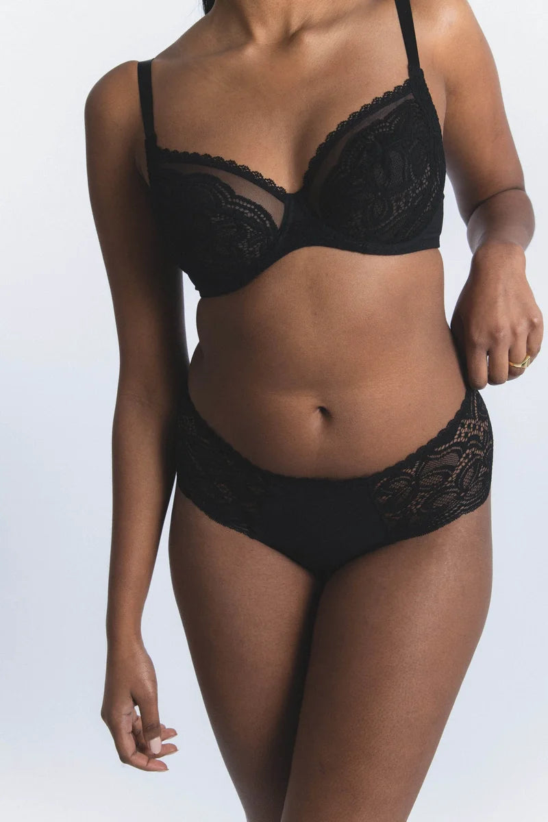 Lejaby - Envie 3 Part Underwire Bra Black