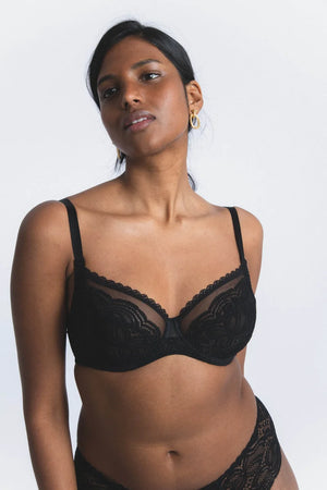 Lejaby - Envie 3 Part Underwire Bra Black
