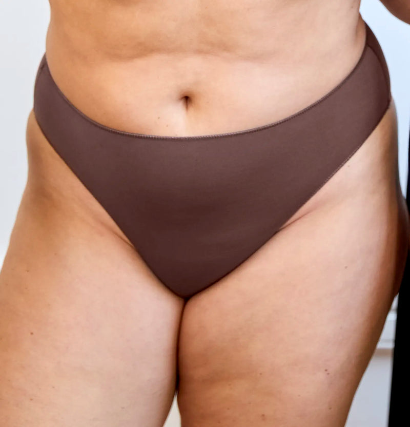 Lejaby - Les Invisibles Briefs Espresso Dust