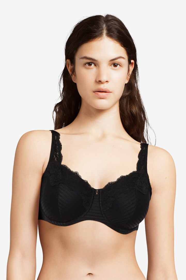 Chantelle EasyFeel - Marilyn Very Covering Bra Black Full Cup Bra Chantelle EasyFeel 