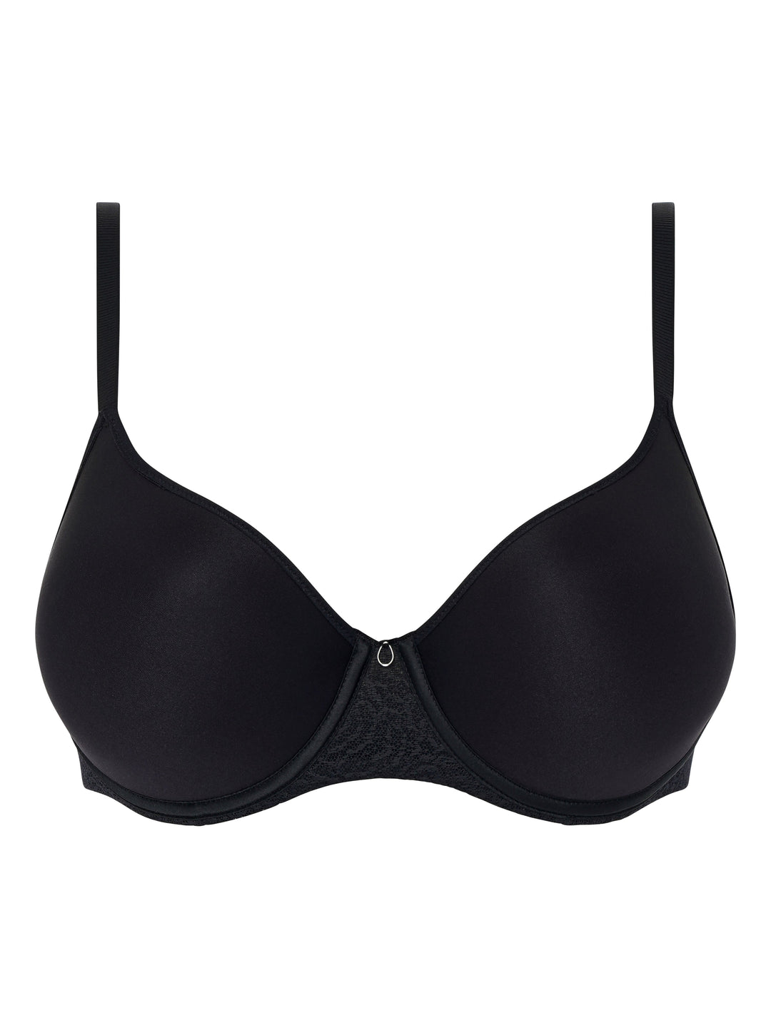 Chantelle Cloudia bedeckender Memory-Schaum-BH – schwarzer gepolsterter BH Chantelle
