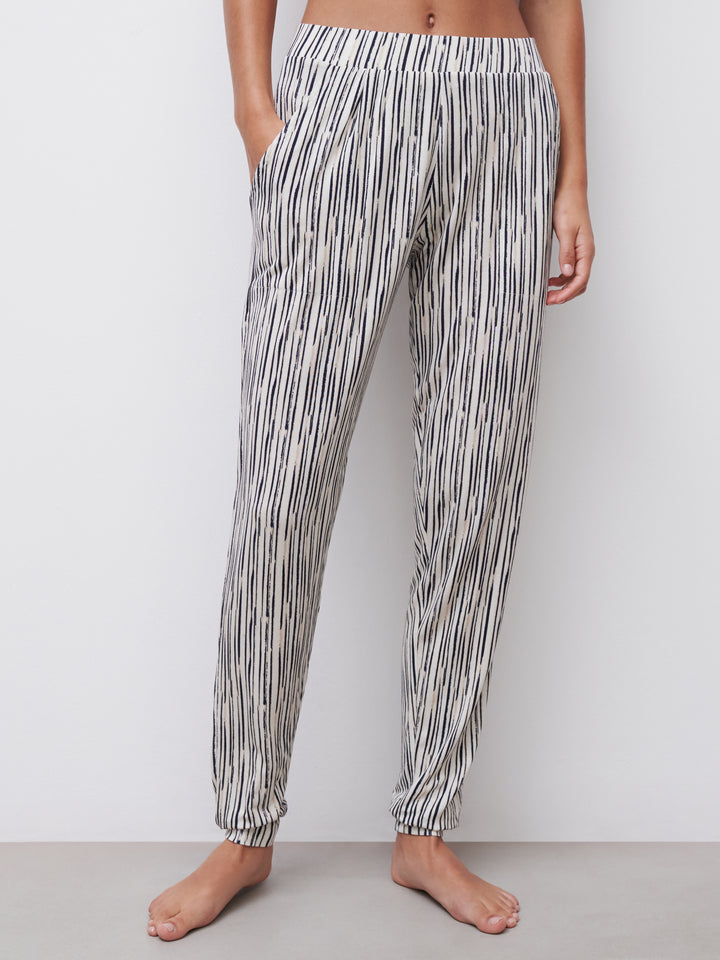 Femilet - Yara Pants Light Stripes Print