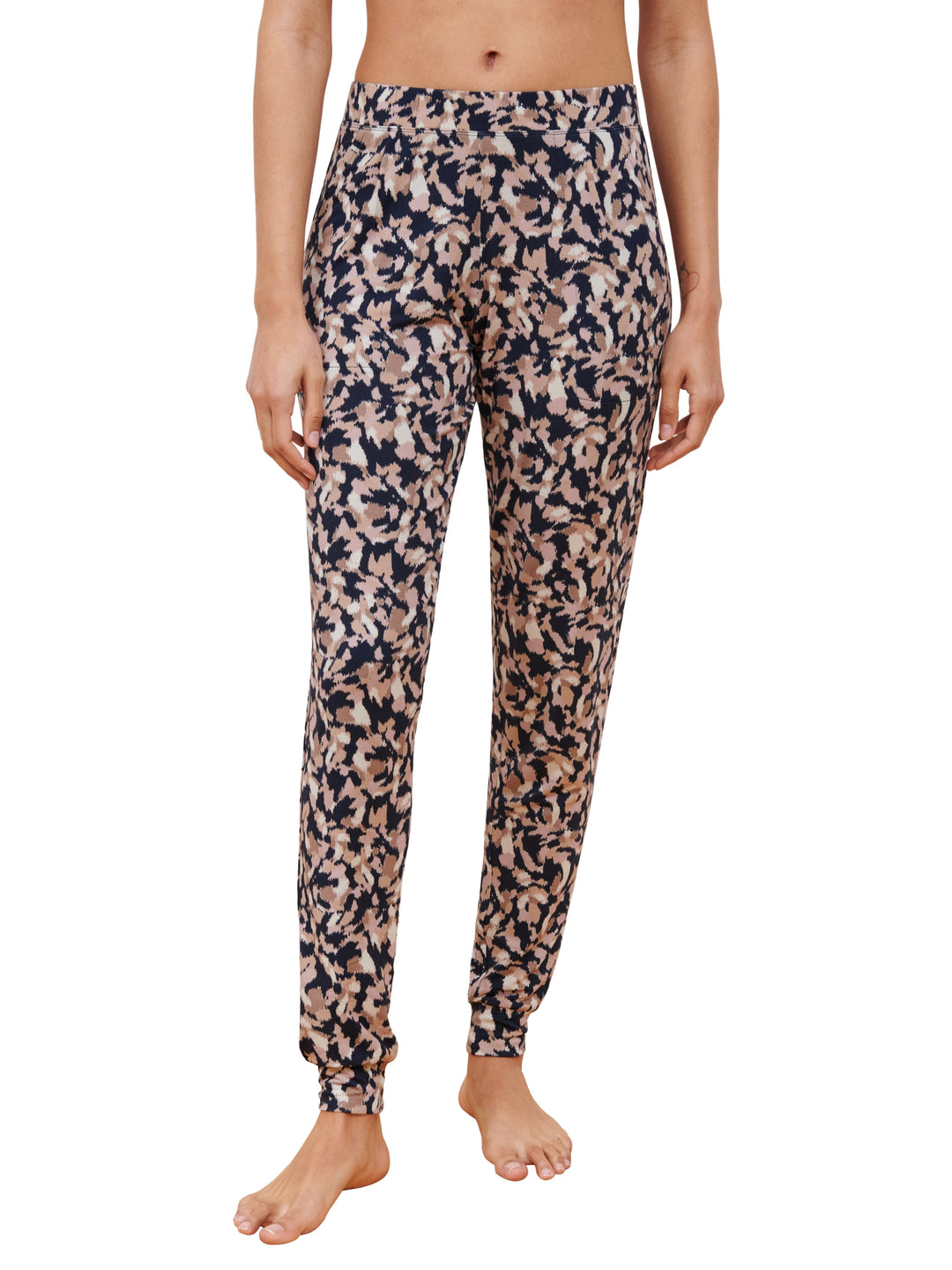Femilet - Yara Pants Bleu / Beige Pyjama Trousers Femilet 