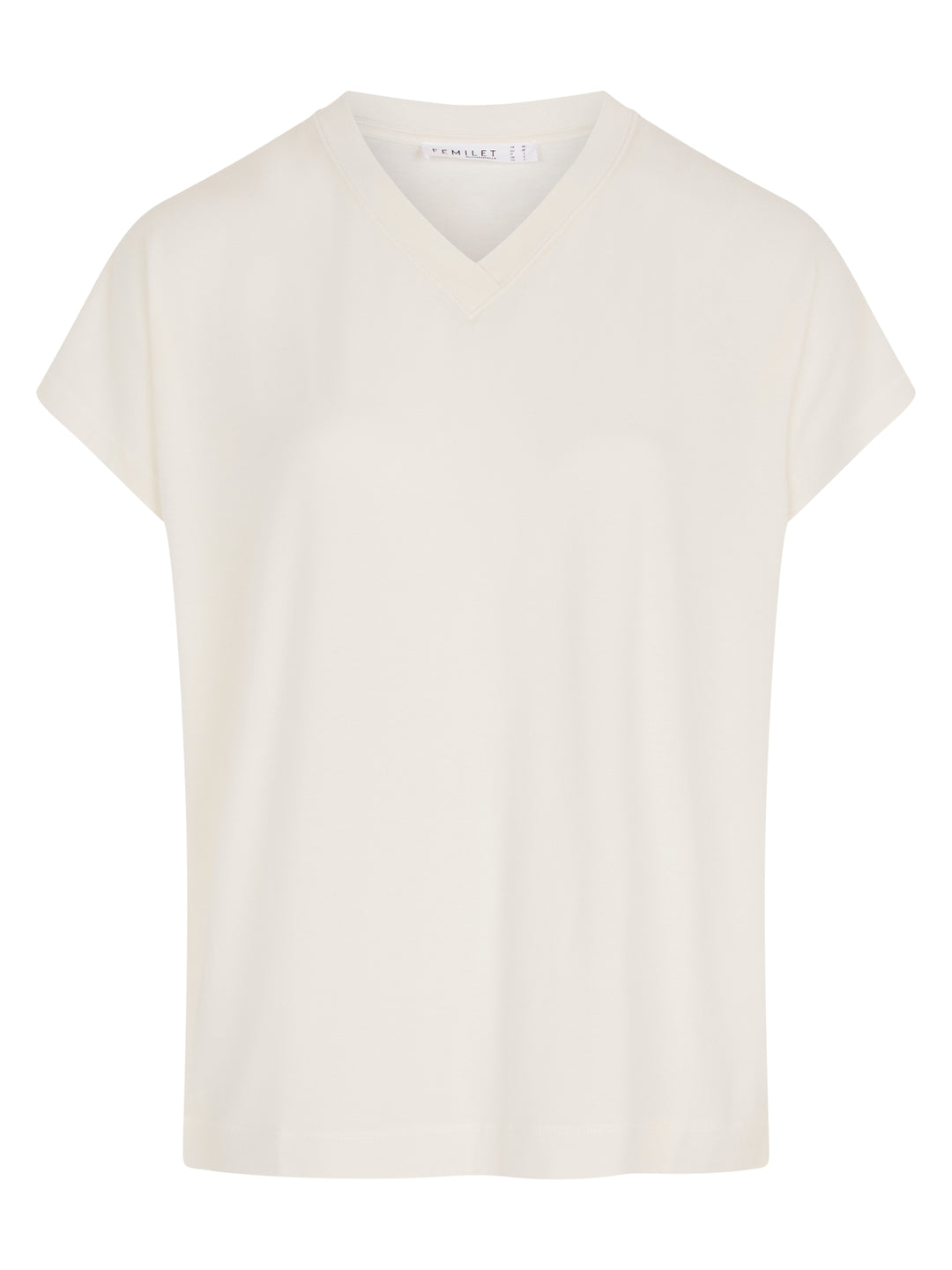Femilet - Kate T-Shirt mit kurzen Ärmeln Elfenbein