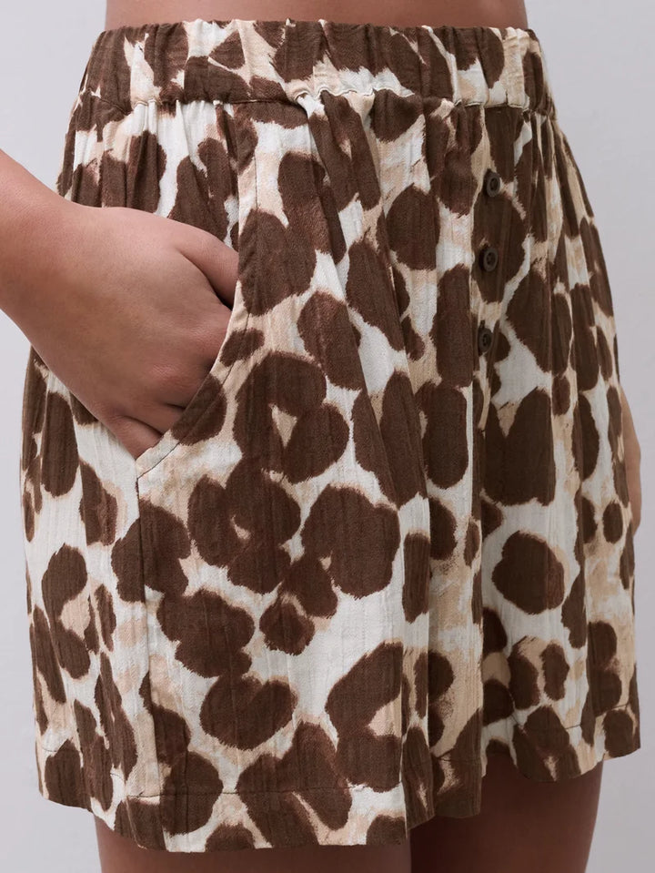 Femilet - Layla Shorts Persian Leopard